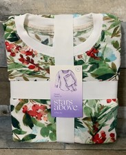    Stars Above Women's Thermal Pajama Set - Holly Berry Size XS   