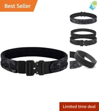 Versatile 2-in-1 Quick Release Heavy-Duty MOLLE Belt - Tactical Gear Essential