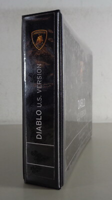 ディアブロLamborgini MY99 DiabloSV取説&保証書 ディアブロLamborgini MY99 DiabloSV取説&保証書 ディアブロ様