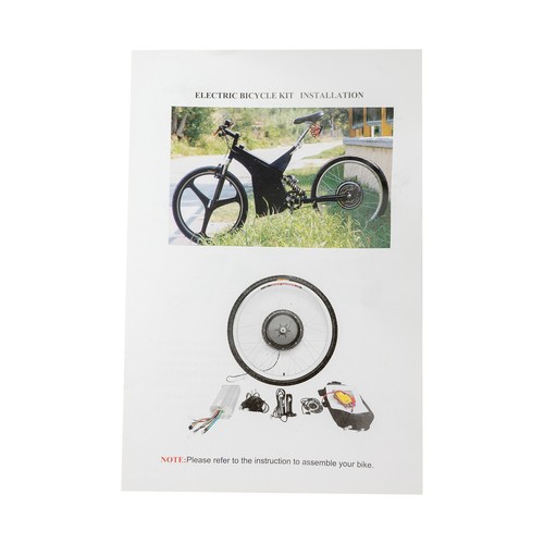 24" 36V 750W Electric Bicycle Conversion Kit Front Wheel Kit Ebike Hub Motor Set - Picture 13 of 13