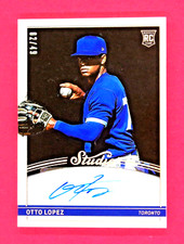 2022 Panini Chronicles Studio Otto Lopez RC 02/49 Black Signatures #19 Toronto