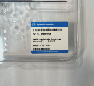 Agilent - Deactivated Sample Probe for 7697A Headspace Sampler | eBay
