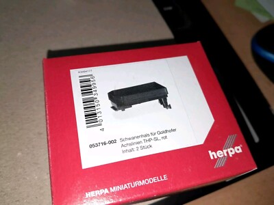HERPA Schwanenhals f.Goldhofer THP-SL Achslinien rot 1:87.(2Stück)
