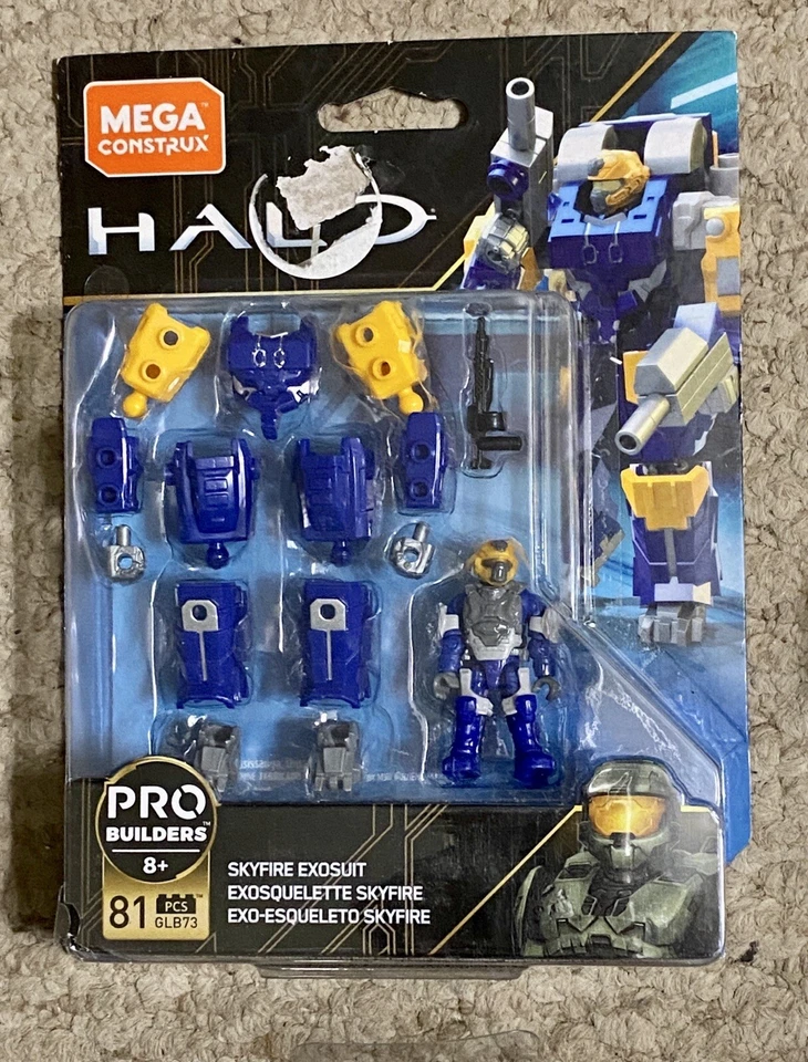12 NUEVO EN CAJA Mega Construx Pro Builders Spartan III-BOLSAS CIEGAS-Traje Skyfire-Marine Def Foto 2 de 4