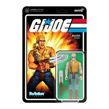G.I. Joe Wave 7 Buzzer ReAction Figure Super 7