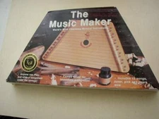 Vintage, Nepeneroyka Lap Harp in Orig. Box with 12 Songs or 6 Music Sheets