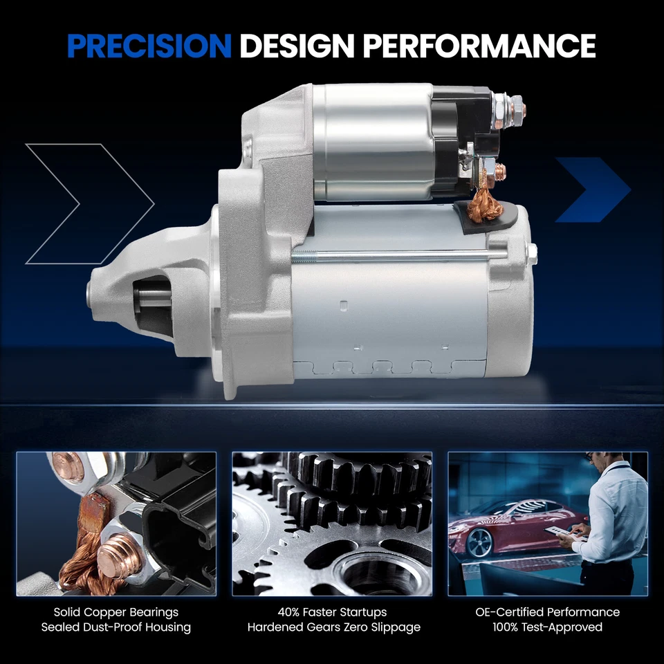 Starter for Lexus GS300 GS350 IS250 IS300 IS350 RC300 GS350 1.7KW 28100-31070 Foto 4 de 4