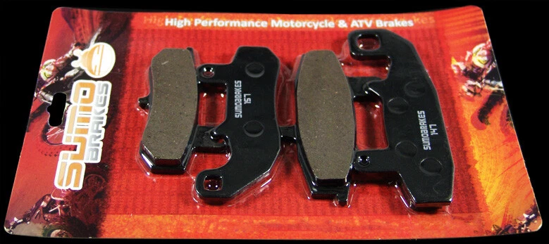 Pastillas de rotor de disco de freno delanteras + traseras para Suzuki DR650 1990 1991 1992 1993 1994 1995 Foto 2 de 2