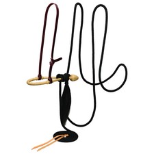 Weaver Leather Complete Mecate Set - Rawhide Bosal, 1/2  x 23' Black Braided