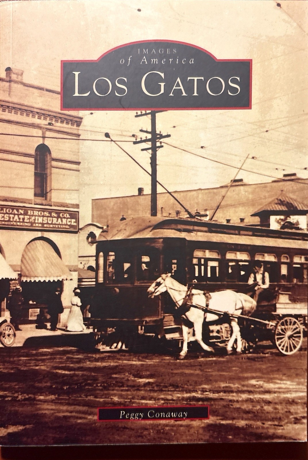 IMAGES OF AMERICA Los Gatos California History Peggy Conaway 2004 Like New