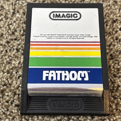 Fathom (Intellivision) Original Game Cartridge Tested Great Condition