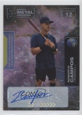 2021 Skybox Metal Universe Champions Silver Auto Roberto Campos #12 Auto 0i47
