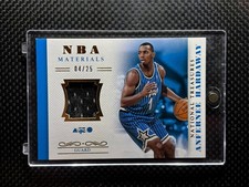 2013-14 National Treasures NBA Materials Prime ANFERNEE HARDAWAY GU Jersey /25