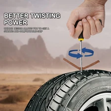 8pcs Tire Repair Kit DIY Flat Tire Repair Car Truck Motorcycle Home Plug Patch Z