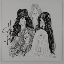 Steven Tyler Aerosmith JSA Signed Autograph Album Record Vinyl Draw the Line