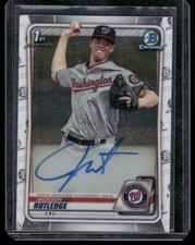 2020 Bowman #CPA-JR Jackson Rutledge Chrome Prospect Autographs