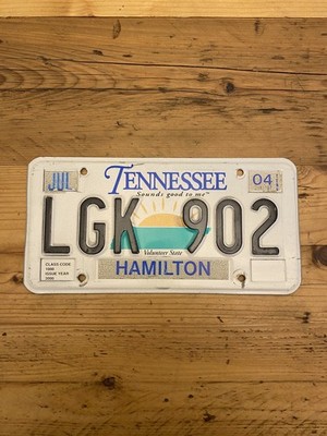 Vintage Tennessee - Sounds Good To Me - US Car License Plate LGK 902