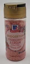 McCormick Bridgerton Finishing Sugar Strawberries Cream Limited Edition 3.16 oz