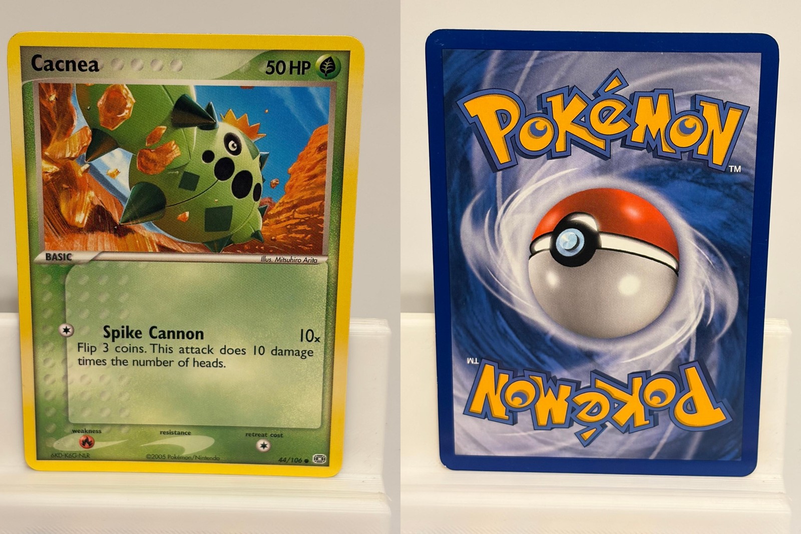 Cacnea 44 NEAR MINT Emerald 106 Pokemon