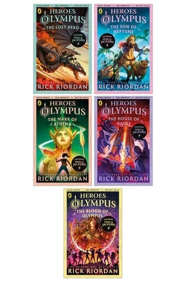 Rick Riordan Percy Jackson & Heroes of Olympus 10 Book Set-NEW (Free P+P) - Image 3 of 4
