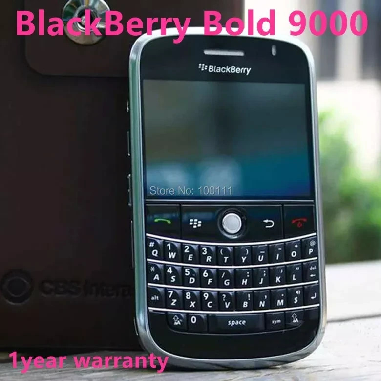 【未使用品】BlackBerry Bold 9000 スマートフォン　ブラック② BlackBerry Bold 9000 - 1 GB - Black (Unlocked) for sale