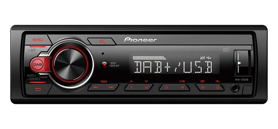 PIONEER MVH-130DAB Auto Radioset für VOLVO V70/S70 - Bild 4 von 4