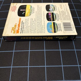 3-D WorldRunner NES Nintendo Entertainment System Box Cartridge Manual
