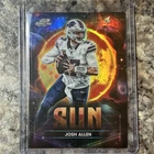 JOSH ALLEN 2025 Topps Cosmic #PPSU-JA Planetary Pursuit SUN Buffalo Bills 🔥