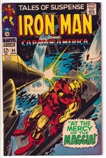 TALES OF SUSPENSE #99 FN 6.0 1968 MARVEL COMICS CAPTAIN AMERICA IRON MAN
