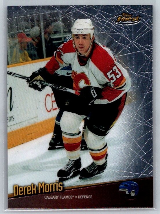 1998-99 Topps Finest #136 Derek Morris Calgary Flames