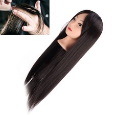 Manichino Capelli Lunghi Testa Parrucchiere Professionale Pratica Capelli Styling Trai TAGLIO