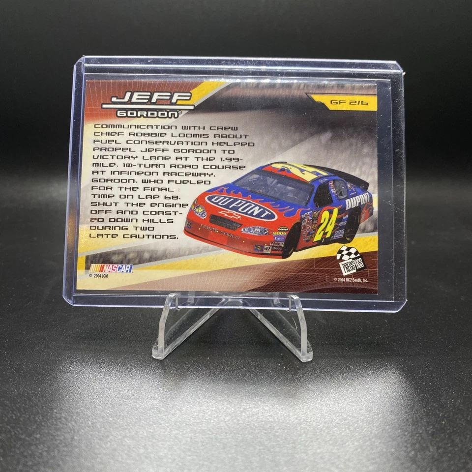 2004 Press Pass Optima G Force #GF 2 Jeff Gordon - Image 2 of 2