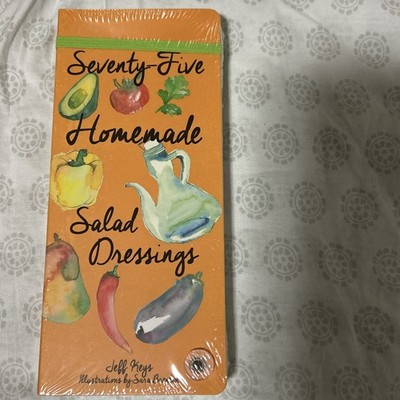 75 Homemade Salad Dressings by Jeff Keys (2015, Hardcover) Brand New Unopened