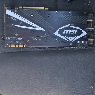 MSI GeForce GTX 1070 Ti DUKE 8GB PCIe x16 DVI/HDMI/DP Multi-Monitor *read Desc