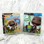 Little Big Planet 1 & 2 PS3 CIB Complete Game Bundle Lot of 2 Tested/Working