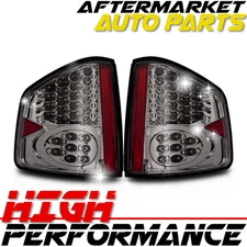 For 1996-2000 Isuzu Hombre LED Tail Light Chrome / Smoke