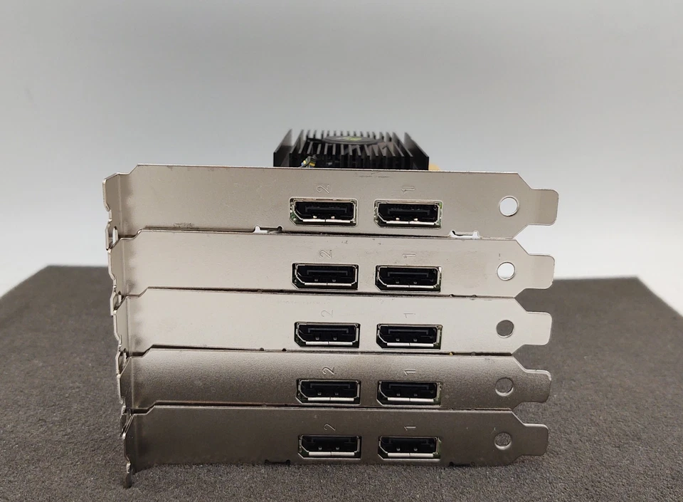 5x Nvidia NVS 310 512MB DDR3 2 x DP PCIe Full Height video card Dell 0K3WRC - Image 2 of 4