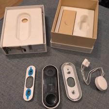 Google Nest Hello Video Doorbell Wired Black