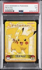 2023 MARUMIYA POKEMON STICKERS #11 PIKACHU PSA 5