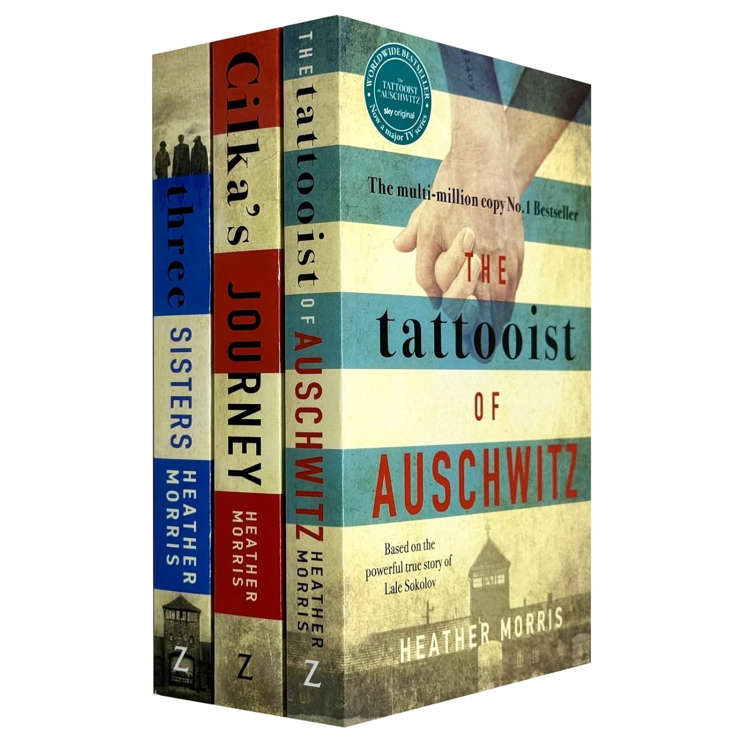 Tattooist of Auschwitz Trilogy 3 Books Collection Set by Heather Morris