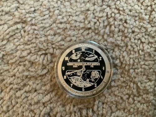 T.I.M.E - E.M.I.T Chautauqua Silver Works 1oz .999 Silver Round 5k mintage BU