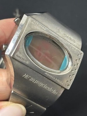 Casio Meta Psychedelia Quartz Me-100 Men's Watch Wl34445 for sale