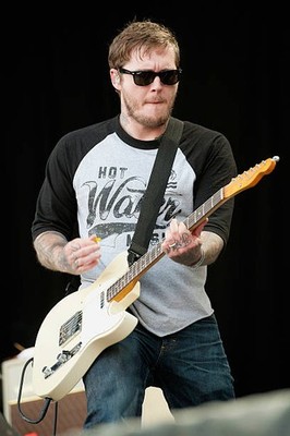 Brian Fallon of Gaslight Anthem performs DeLuna Fest on September - Old Photo 2