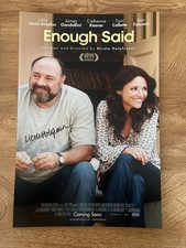 * NICOLE HOLOFCENER * signed 12x18 poster * ENOUGH SAID * COA *