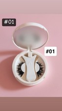 Reusable Magnetic Eyelashes with Applicator No Glue Needed Natural Lashes Kit US