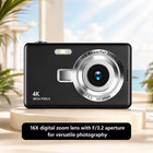Digital Camera HD 1080P 48MP 24 LCD 16X Zoom Auto Focus Anti shake Display