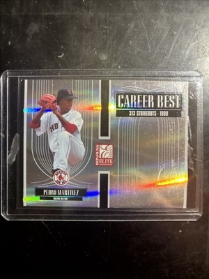 2005 Donruss Elite - Career Best Pedro Martinez #CB-21 /1500