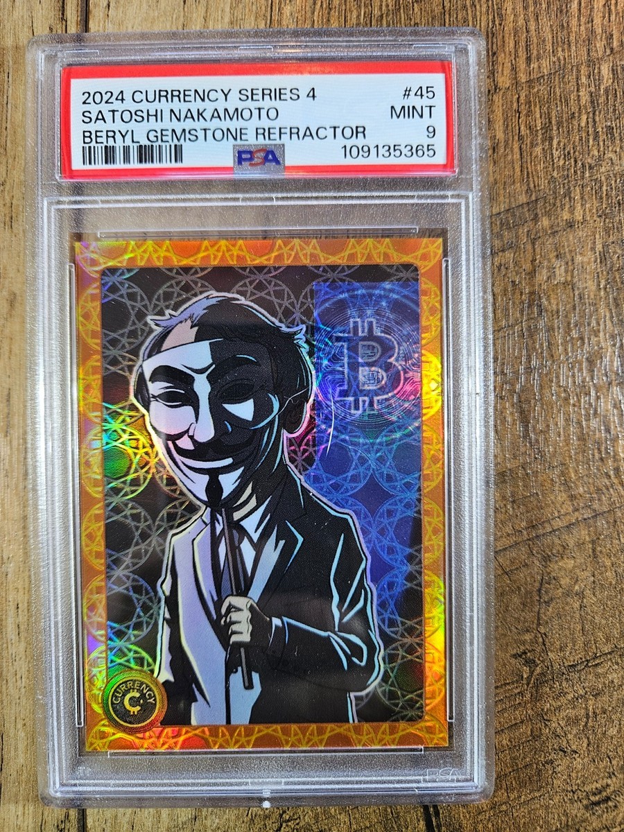 gem様 Cardsmiths Currency Series 4 Satoshi Nakamoto #45 Beryl