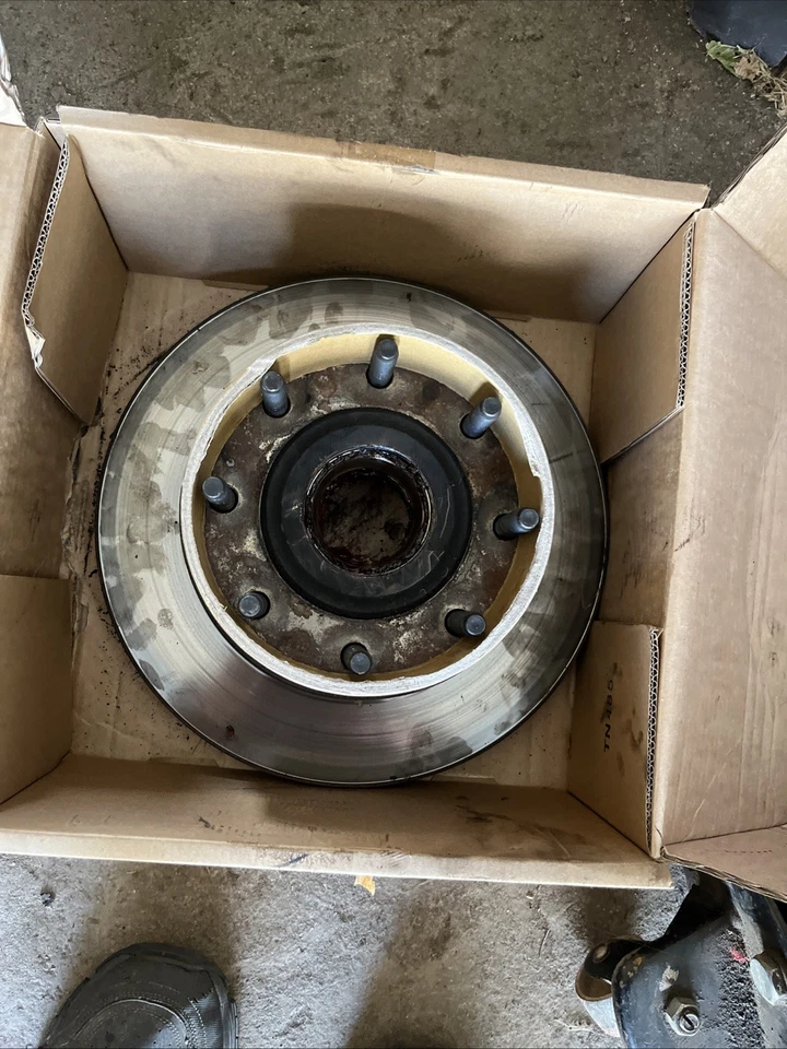 Передняя ступица полного привода / тормозной ротор подходит для 08 09 10 11 12 Ford F250 F350 - Изображение 2 из 2