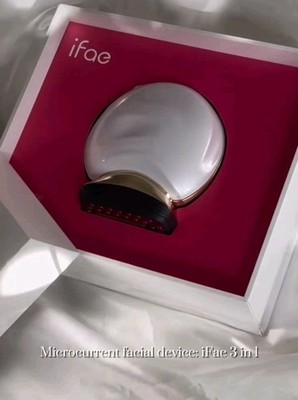 iFae 3-1 Microcurrent Light Therapy & Lift Facial Rejuvenation Device, Handheld 